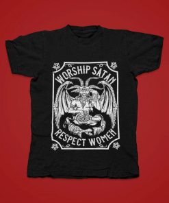 Worship Satan Baphomet T-shirt ZA