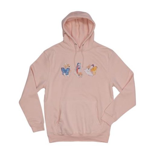 Bunnerfly Lines Bunny Butterfly Hoodie ZA