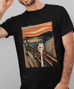 Funny The Scream Cartoon Shirt ZA