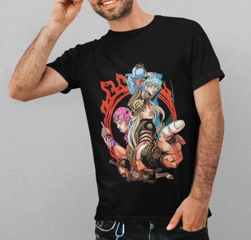 Steel Ball Run First Page Comic Shirt ZA