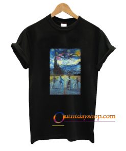 Van Gogh Inspired Stranger Things T-shirt ZA