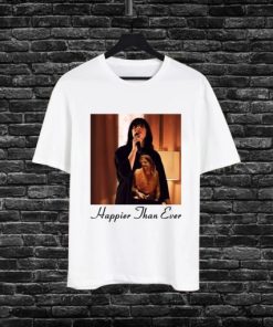 Billie Eilish The Happier Than Ever The World Tour 2022 T-shirt ZA