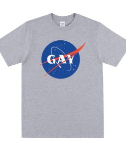 GAY NASA Logo T Shirt ZA