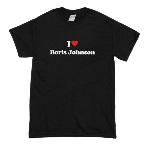 I Love BORIS JOHNSON T-shirt ZA