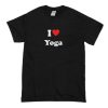 I Love YOGA T Shirt ZA