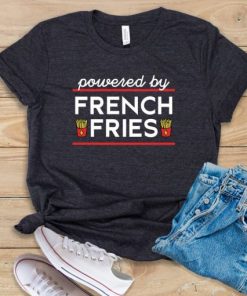 Powered By French Fries T Shirt ZA