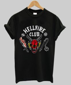 Stranger Things 4 Hellfire Club t shirt ZA