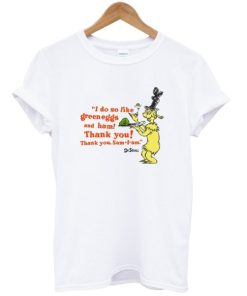 Dr Seuss Cat In The Hat Green Eggs and Ham T-Shirt AA