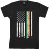 Irish American Flag tshirt ZA