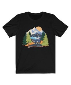 Retro Strathcona Park Wolf T-Shirt ZA