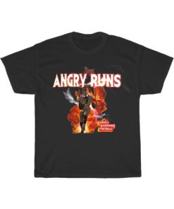 Angry Runs Good Morning Football T-Shirt ZA