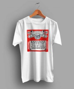 Bahamas King Of Beaches Budweiser Summer T Shirt AA