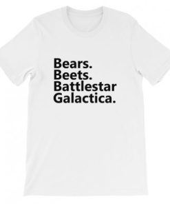 Bears Beets Battlestar Galactica Short-Sleeve Unisex T-Shirt ZA