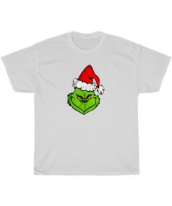 Grinch Face Christmas Tee Shirt ZA