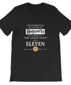 Hogwarts The Upside Down With Eleven Short-Sleeve Unisex T-Shirt ZA