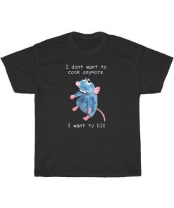 I Don’t Want To Cook Anymore I Want To Die Funny Shirt ZA