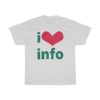 I Love Info Tee Shirt ZA