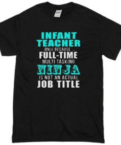 INFANT teacher T-shirt ZA