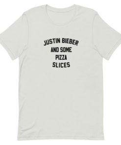 JUSTIN BIEBER and Some Pizza Slices Short-Sleeve Unisex T-Shirt ZA