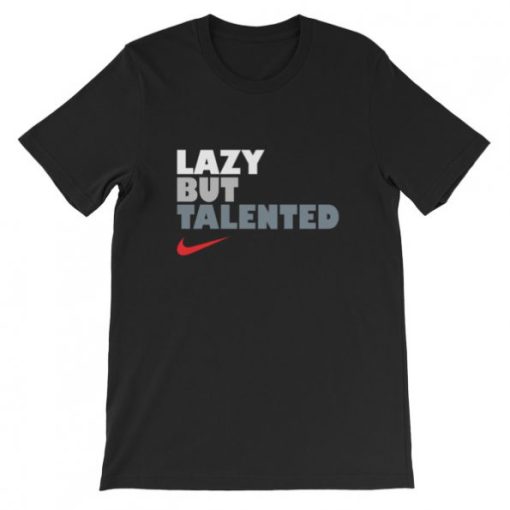 Lazy But Talented Short-Sleeve Unisex T-Shirt ZA