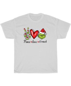 Peace Love Grince Christmas T-Shirt ZA