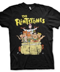 The Flintstones Fred Flintstone Family T Shirt ZA