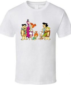 The Flintstones Retro Cartoon T Shirt ZA