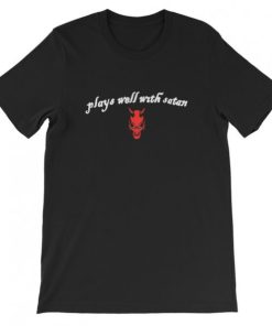 plays well with satan Short-Sleeve Unisex T-Shirt cheap ZA