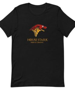 Game of Thrones house stark Iron is coming Short-Sleeve Unisex T-Shirt ZA
