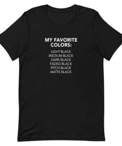 My favorite colors Short-Sleeve Unisex T-Shirt ZA