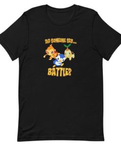 Pokemon Battle Short-Sleeve Unisex T-Shirt ZA