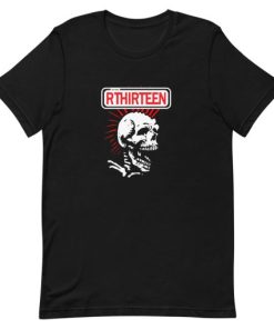 R Thirteen Skull Short-Sleeve Unisex T-Shirt ZA