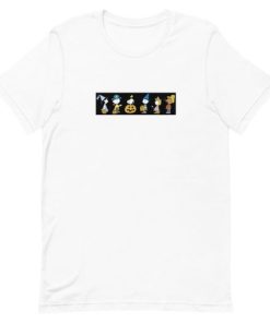 Snoopy And Charlie Peanuts Halloween Short-Sleeve Unisex T-Shirt ZA