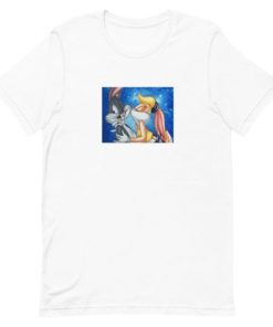 Space Jam Lola Kiss Bugs Short-Sleeve Unisex T-Shirt ZA