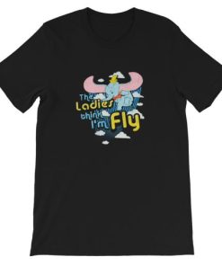 The Ladies Think I’m Fly Dumbo Short-Sleeve Unisex T-Shirt ZA