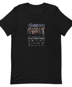 The Walking Dead 10th Anniversary Short-Sleeve Unisex T-Shirt ZA