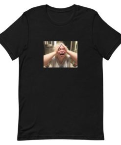 Trisha Paytas Crying Short-Sleeve Unisex T-Shirt ZA