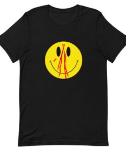 Vlone Smiley Face Short-Sleeve Unisex T-Shirt AA