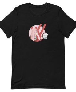 Zero Two from Darling in the Franxx Short-Sleeve Unisex T-Shirt ZA
