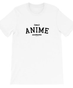90s Anime Aesthetic Short-Sleeve Unisex T-Shirt ZA