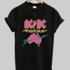 ACDC 1988 World Tour Distressed T Shirt ZA