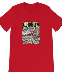 All Time Low Collage Short-Sleeve Unisex T-Shirt ZA