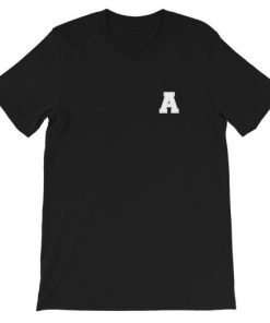 Alphabets Short-Sleeve Unisex T-Shirt ZA