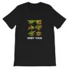 Baby Yoda Doing Yoga The Mandalorian Short-Sleeve Unisex T-Shirt ZA