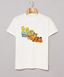 Bart Simpson And Garfield T-Shirt ZA