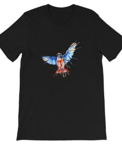 Blue bird Short-Sleeve Unisex T-Shirt ZA