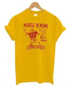 Boston College Doug Flutie Miracle In Miami T Shirt ZA
