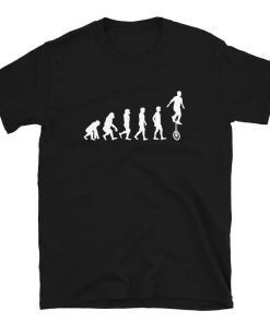 Evolution Unicycle Gift T-Shirt ZA