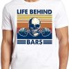 Gym Life Behind Bars Skull Hilarious Witty Humor Skeleton Meme Gift Tee Gamer Cult Movie Music T Shirt ZA