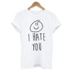 I Hate You Smiley T-Shirt ZA